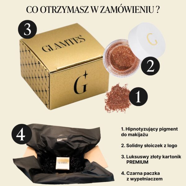 Pigment do Makijażu - Golden Hour 08 - obrazek 4