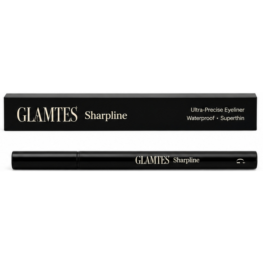 Precyzyjny eyeliner w pisaku GLAMTES Sharpline Black - obrazek 3